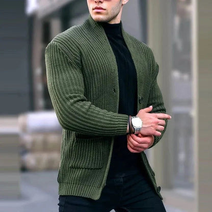 Gebreide Vest Heren Modern Streetwear Stijl