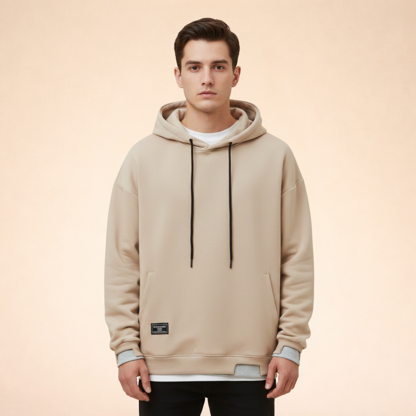 Hoodie Mannen Klassiek Comfortabel Casual