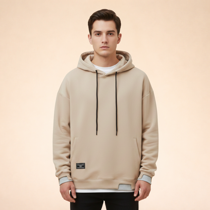 Hoodie Mannen Klassiek Comfortabel Casual