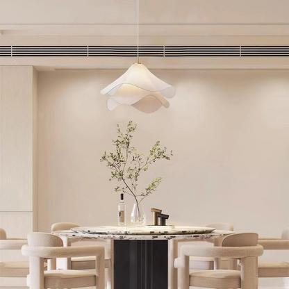 Hanglamp Japandi Stof Rond Scandinavisch Design E27 40-80cm Warm Licht