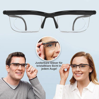 Instelbare Leesbril Unisex met Verstelbare Focus en Zoomfunctie