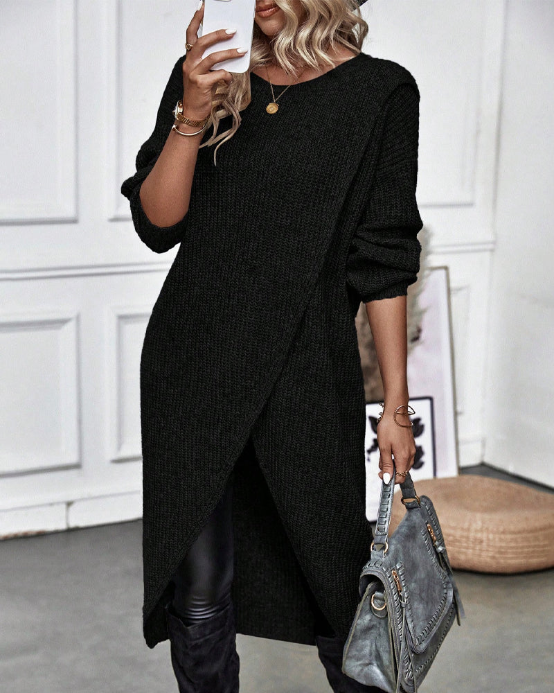 Dames Jurk Mode Maglia Stijl