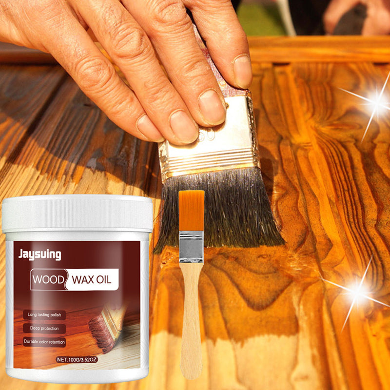 Natuurlijke Houtbescherming 100g – Langdurige Waterdichte Verzegeling voor Binnen & Buiten