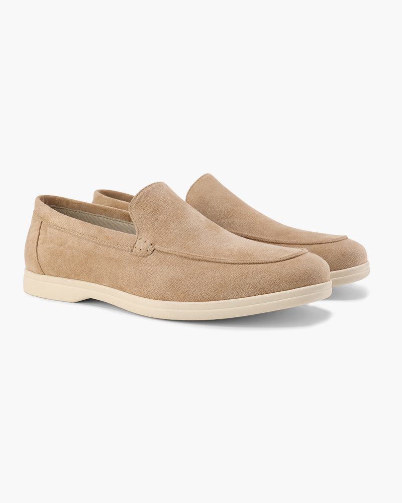 Herenschoenen Suède Loafers Elegante Zomerstijl