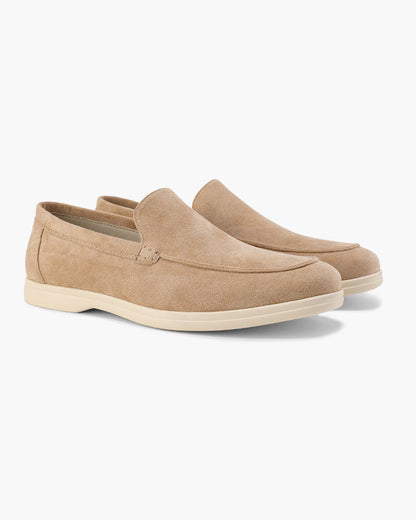 Herenschoenen Suède Loafers Elegante Zomerstijl