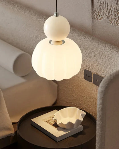 Art Deco Hanglamp Sculptuur met Warme Gloed voor Woonkamer Eetkamer