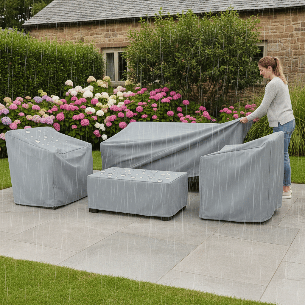 Tuinmeubelhoes Allweather – Waterdicht & UV-Bestendig voor Buitenmeubels