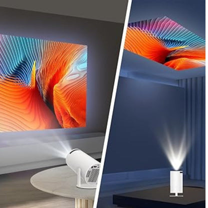 4K Beamer Smart Projector Wifi Bluetooth HDMI 180°