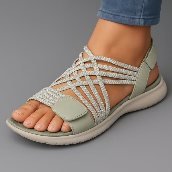 Dames Sandalen Gevlochten Comfortabele Pasvorm