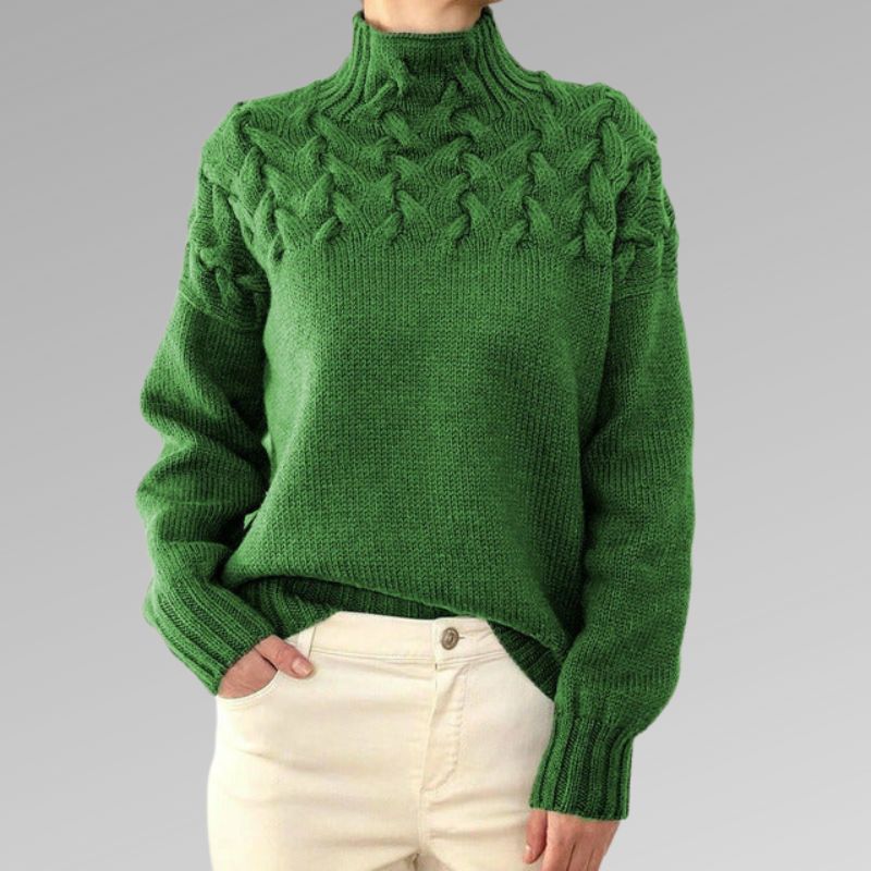 Dames Trui Warm Elegante Klassieke Coltrui