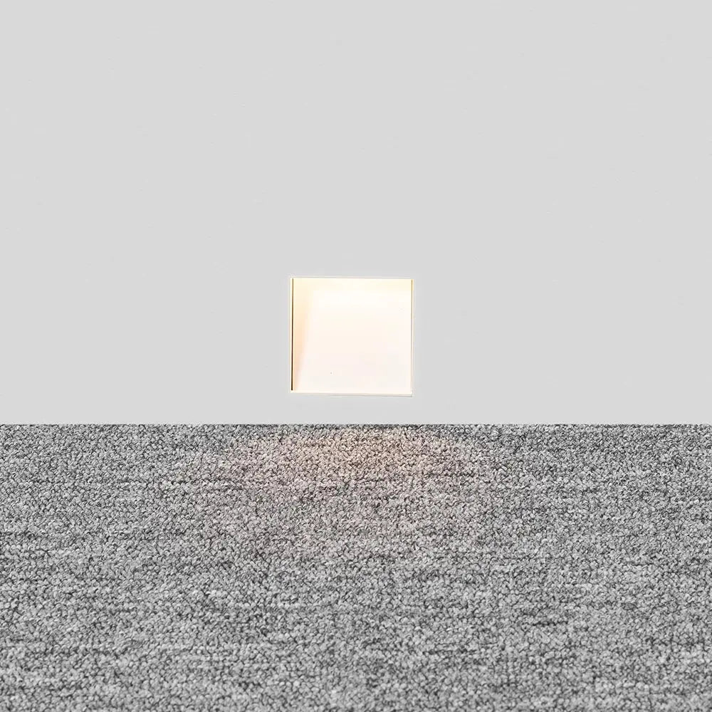 Inbouw Wandlamp LED Sensor 3W Frameloos Modern Trapverlichting Wit