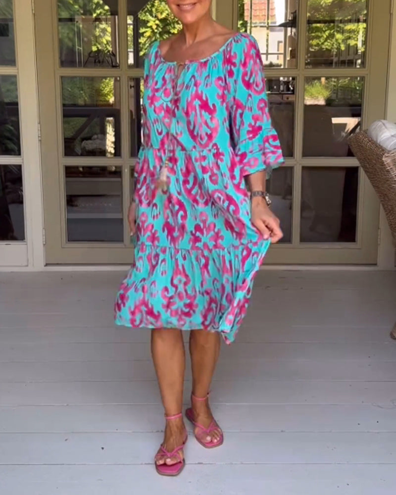 Modeme Jurk met Leuke Print