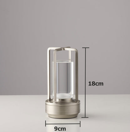 Oplaadbare Tafellamp met Touch-bediening en USB-poort - Scandinavische Stijl