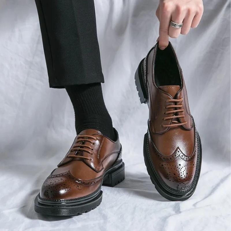 Heren Oxford Schoenen met Veters – Klassiek en Comfortabel voor Iedere Dag