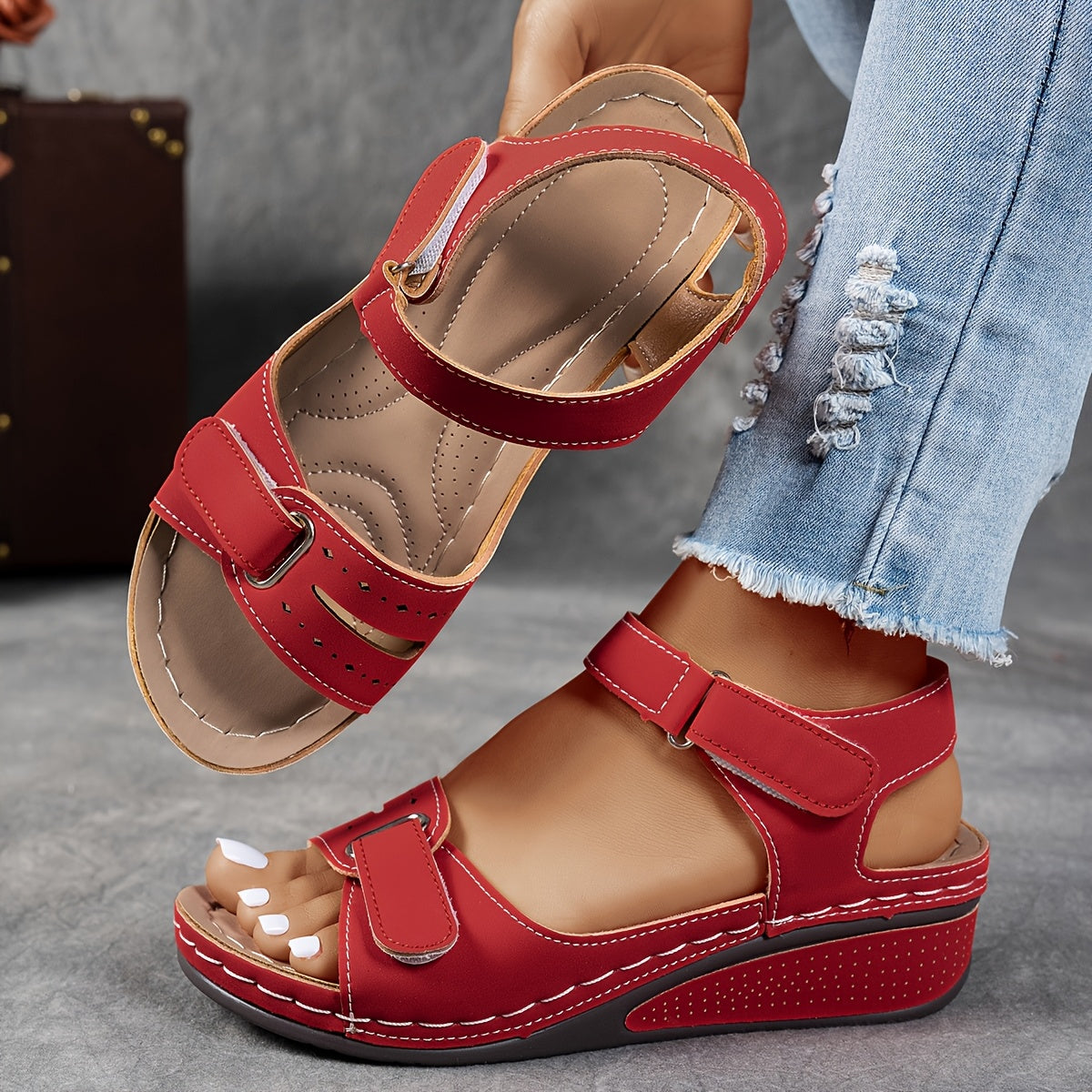 Dames Sandalen Verstelbaar Comfortabel
