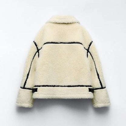 Dames Fleece Jas Warm en Comfortabel