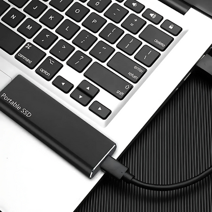 Compacte Externe Harde Schijf USB-C 4 TB – Draagbare Snelle Opslag Ultradun Ontwerp voor Windows macOS Android TV