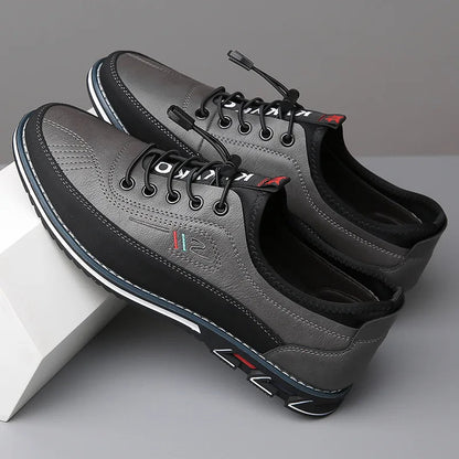 Leren Oxfordschoenen voor Mannen Elegant en Ademend