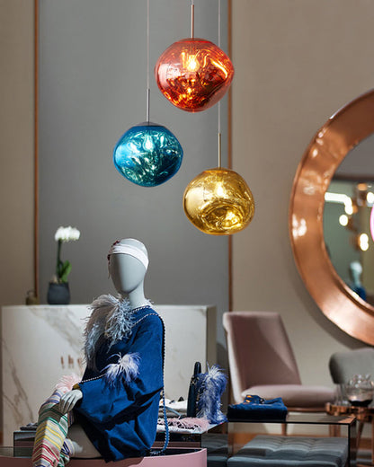 Hanglamp Melt Design Acryl LED Warm Wit Dimbaar Woonkamer Eetkamer Restaurant Slaapkamer