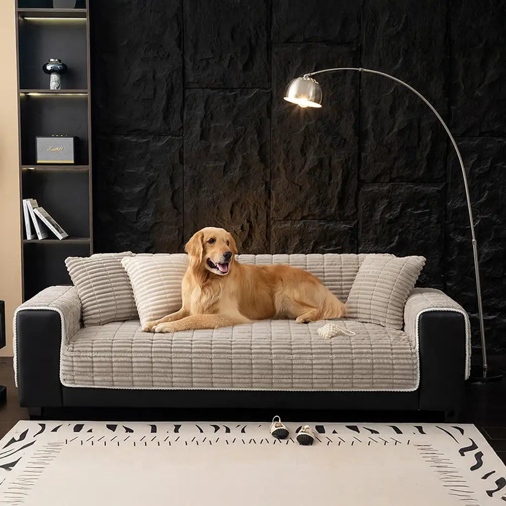 Waterdichte Eenzits Bankhoes 70×180 cm – Antislip Fleece Beschermer voor Fauteuil & Sofa Meubelbescherming