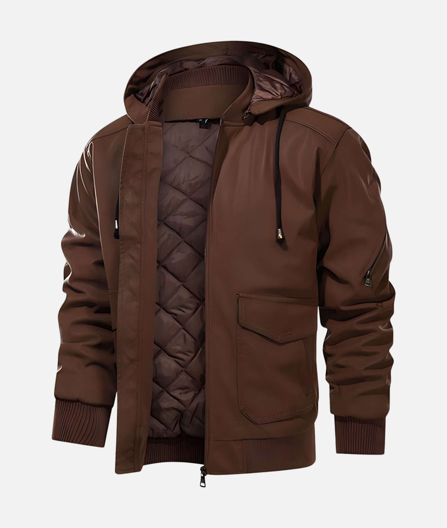 Heren Winterjas Warm en Waterdicht met Donzen Voering