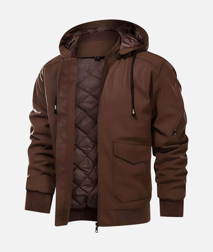 Heren Winterjas Warm en Waterdicht met Donzen Voering
