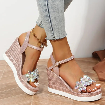 Dames Sandalen met Sleehak voor Zomer