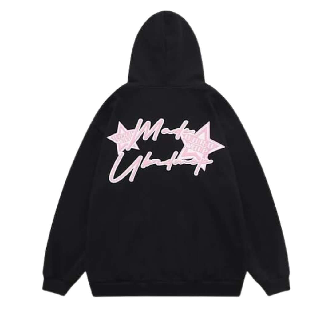 Dames Hoodie Oversized Comfortabel met Leuke Print