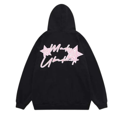 Dames Hoodie Oversized Comfortabel met Leuke Print