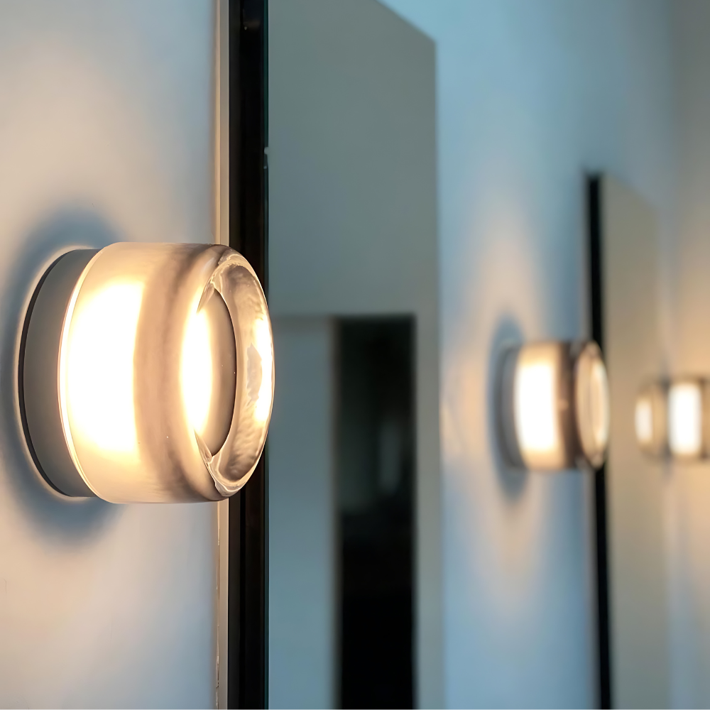 Wandlamp Met Sensor LED Dimpled Acryl Modern Nachtlamp 13,5cm