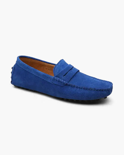 Leer Mokassin Heren Schoen Comfortabel Suède Slip On