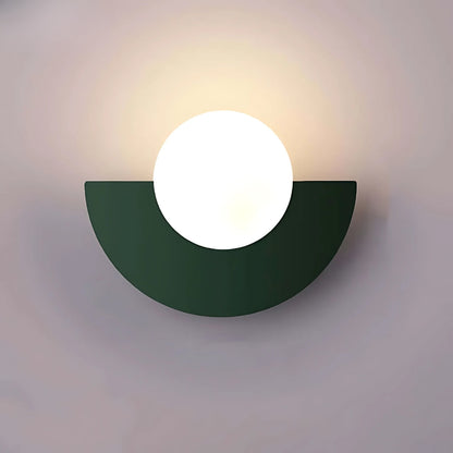 Wandlamp – Moderne Wandverlichting met Kleurrijke Kap – Scandinavisch Design – Woonkamer Slaapkamer Gang