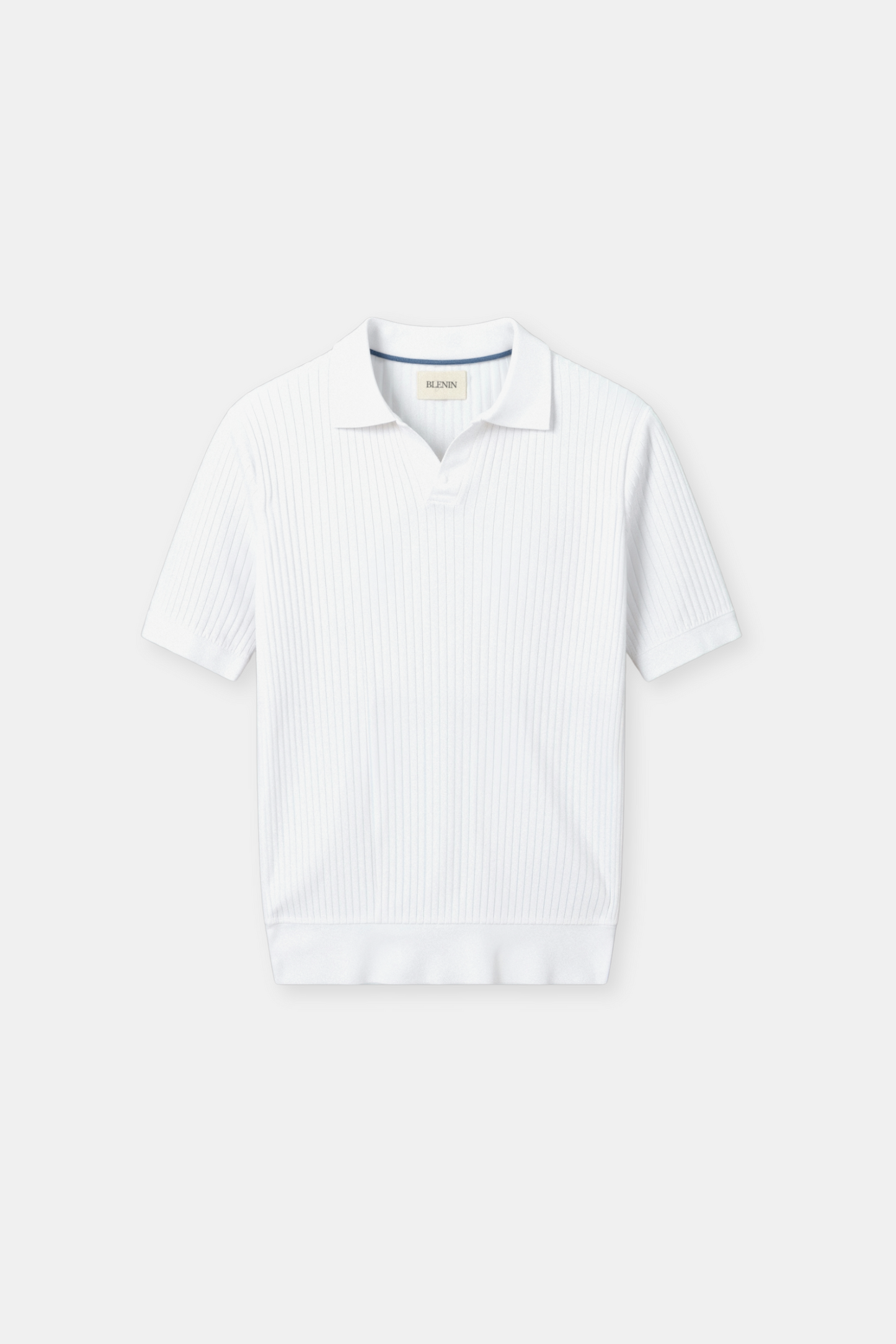 Heren Poloshirt Korte Mouwen Wit Klassiek Stijl