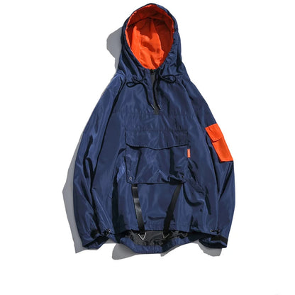 Waterdichte Mannenjas met Meerdere Zakken Outdoor