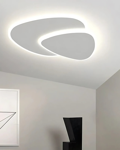 Plafondlamp Asymmetrisch Ontwerp LED Verlichting Warm Licht Modern Interieur Woonkamer Slaapkamer Eetkamer Minimalistische Designlamp