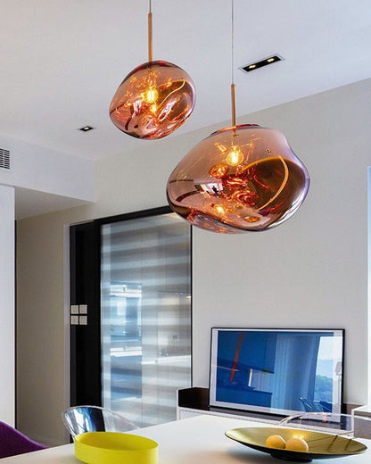 Hanglamp Melt Design Acryl LED Warm Wit Dimbaar Woonkamer Eetkamer Restaurant Slaapkamer