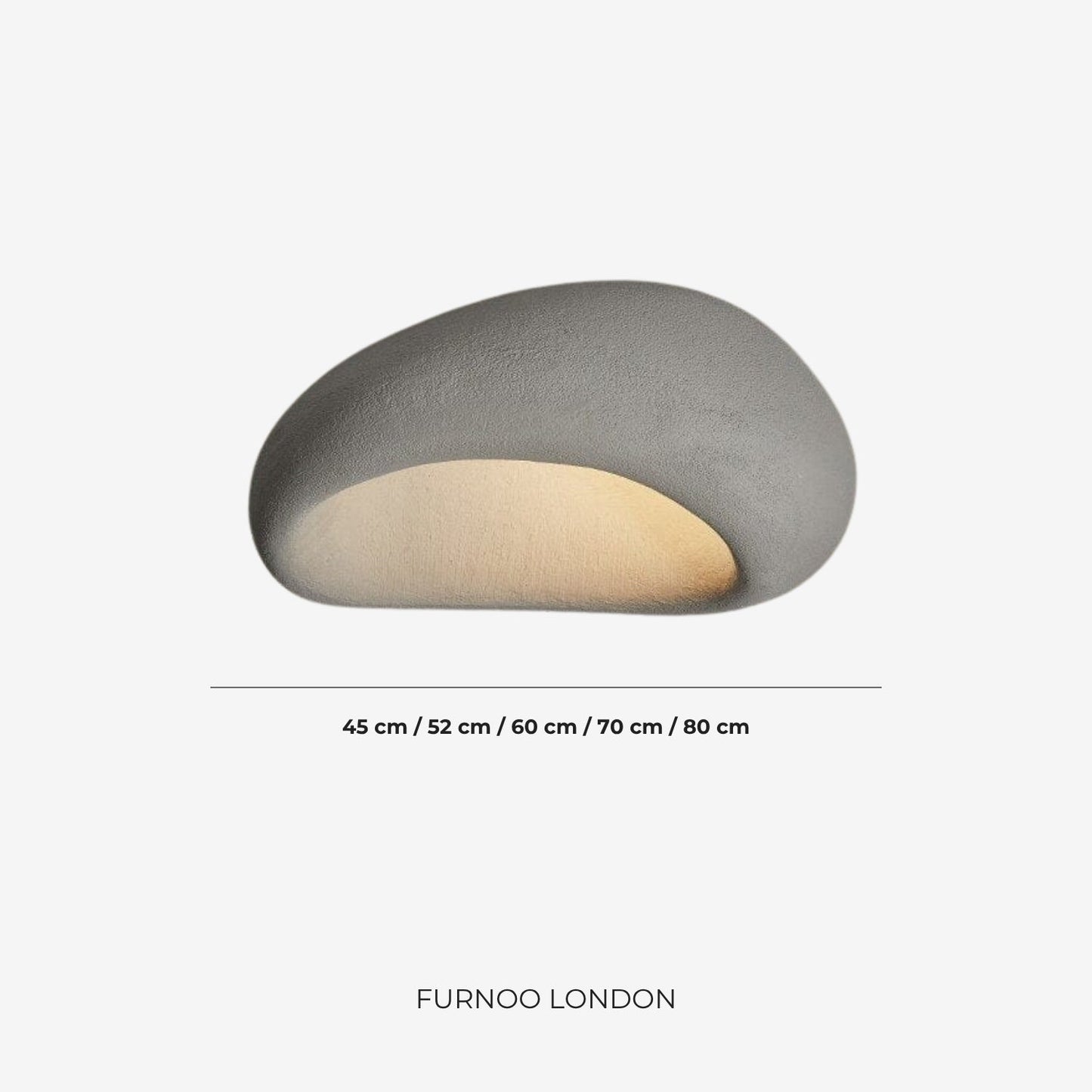 Plafondlamp Wabi Sabi Geïnspireerd – Metalen Lamp met Warme Verlichting – Voor Woonkamer Slaapkamer Eetkamer