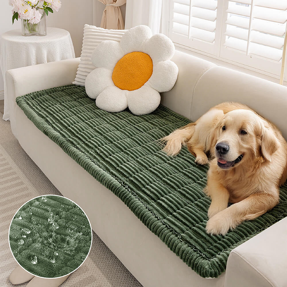 Waterdichte Antislip Bankhoes Ademend Flanel 50×50 cm tot 90×210 cm Bankbeschermer Woonkamer Meubelbescherming
