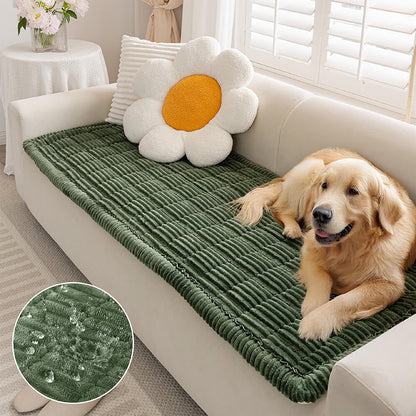 Waterdichte Antislip Bankhoes Ademend Flanel 50×50 cm tot 90×210 cm Bankbeschermer Woonkamer Meubelbescherming
