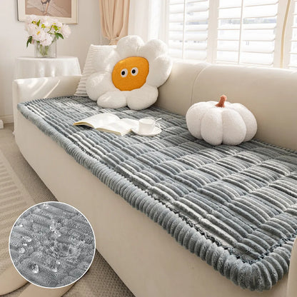 Waterdichte Antislip Bankhoes Ademend Flanel 50×50 cm tot 90×210 cm Bankbeschermer Woonkamer Meubelbescherming