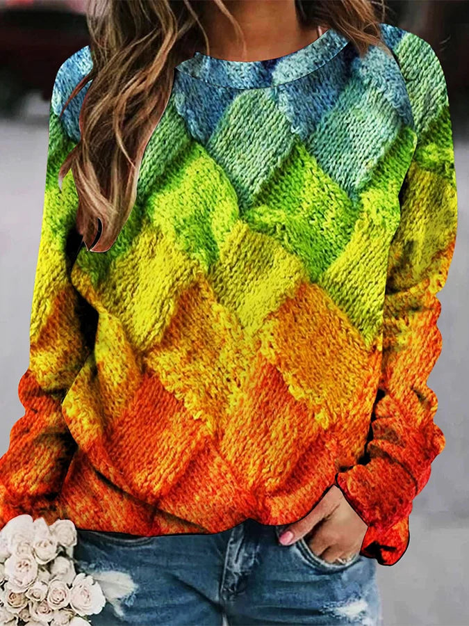 Leuke Sweatshirt met Grappige Print voor Mannen en Vrouwen - StudioMarella