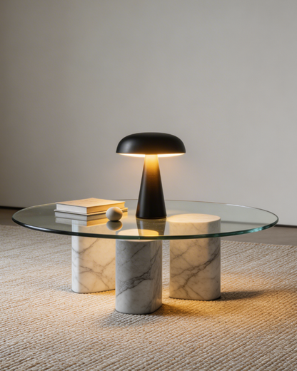 Draadloze Sculptuurlamp Acryl Dimbaar Touch Konus Vorm Decoratief Sfeerlicht Minimalistische Tafelverlichting Nachtlampje Woonkamer Slaapkamer
