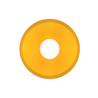 Mulon Plafondlamp en Wandlamp Glas G9 Amber Woonkamer Slaapkamer Design Verlichting Modern Rond