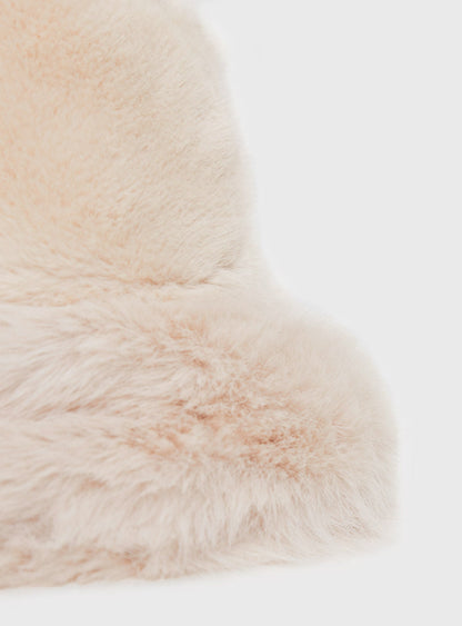Dames Faux Fur Bucket Pet