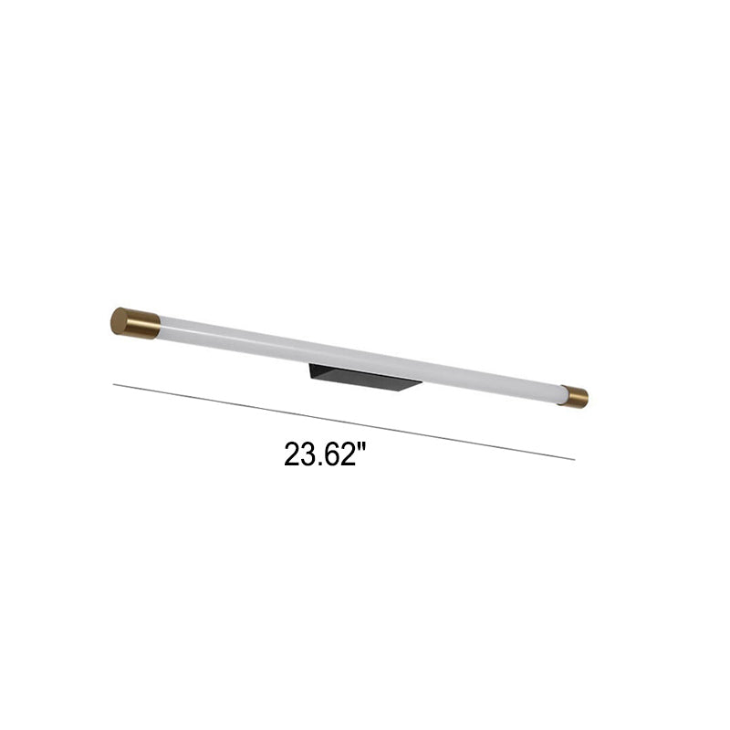 Wandlamp LED Buisvorm Aluminium Zwart Goud 40cm 60cm 90cm 120cm 150cm Woonkamer Slaapkamer Spiegellamp Lijnlamp Badkamer