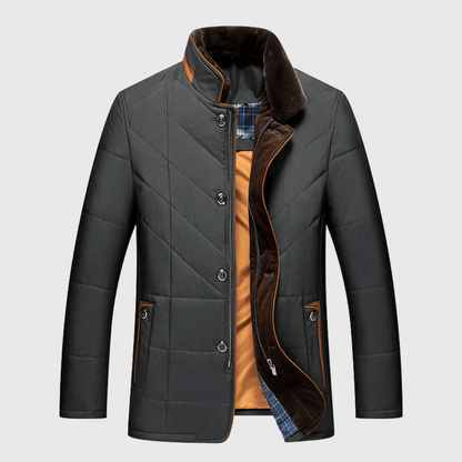 Elegante Mannenjas Giovanni Italiaanse Stijl