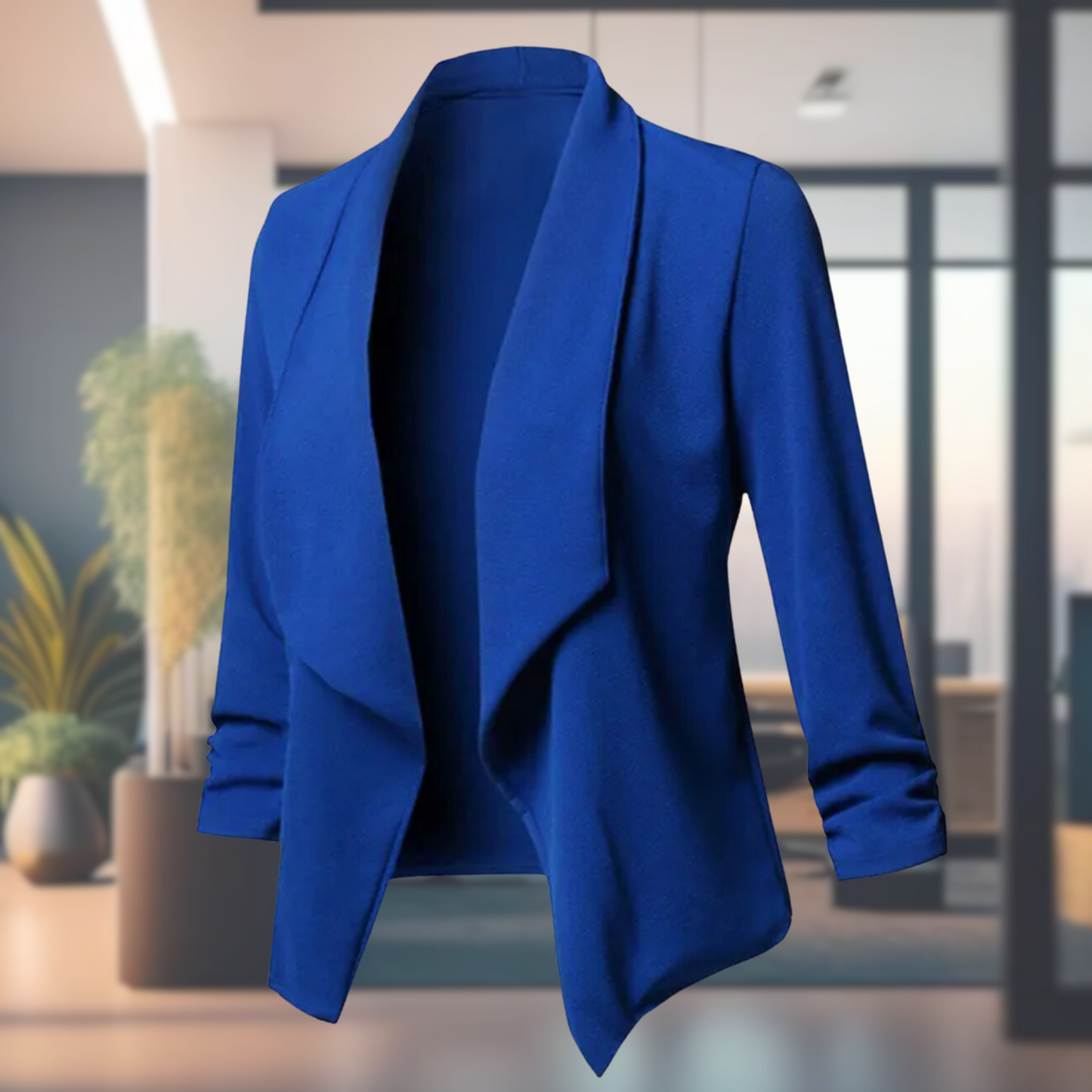 Damesblazer Lange Mouwen Lichtgewicht Elegant