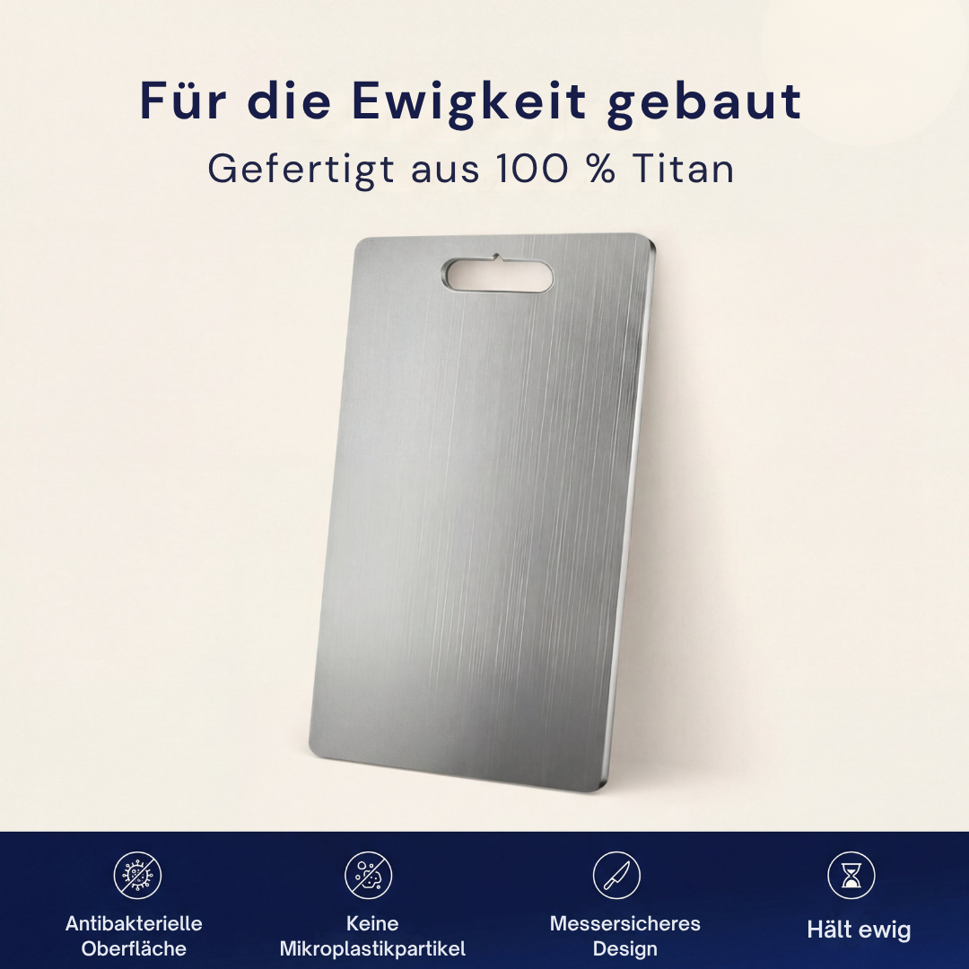 Titanium Snijplank – Robuuste Keukenhulp met Gladde Snijoppervlak voor Dagelijks Gebruik