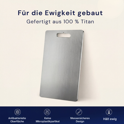 Titanium Snijplank – Robuuste Keukenhulp met Gladde Snijoppervlak voor Dagelijks Gebruik