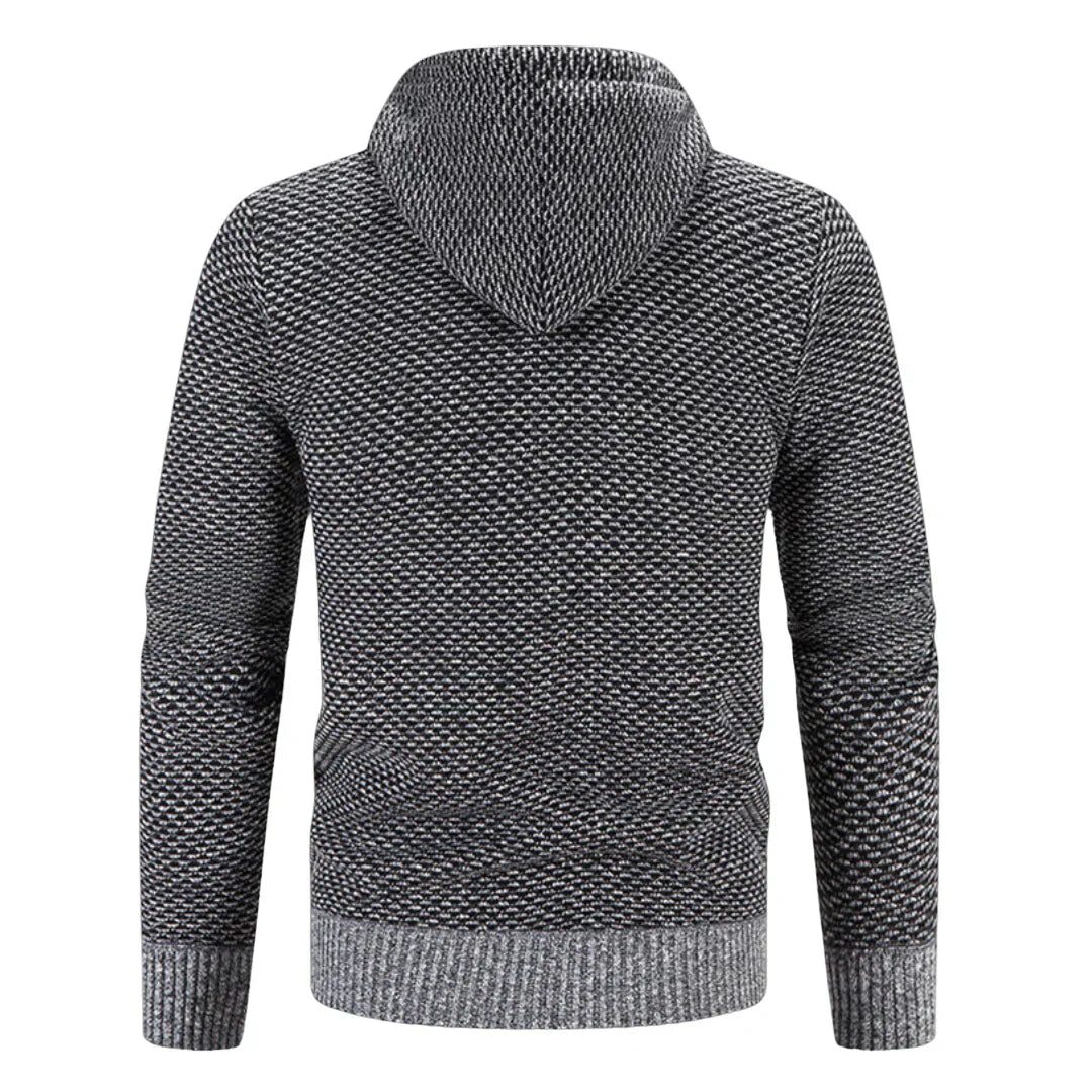 Heren Winterjas Gevoerd Sherpa Jas Met Capuchon Warm
